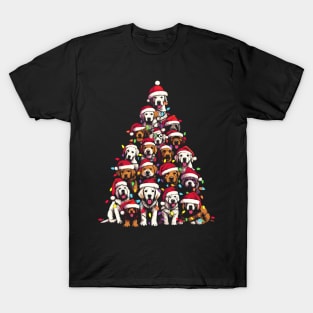 Christmas Tree Dogs T-Shirt